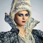 Mados fotografija "Ledo karalienė"