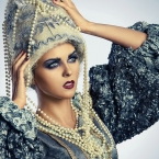 Mados fotografija "Ledo karalienė"